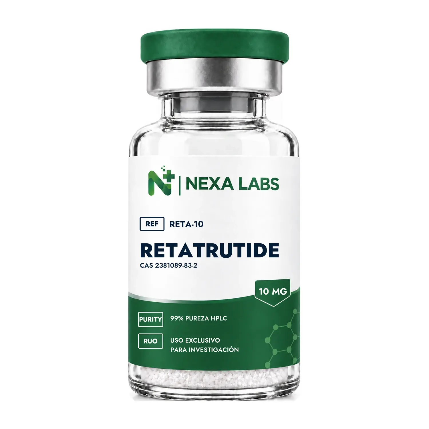 A Nexa Labs product: box and vial
